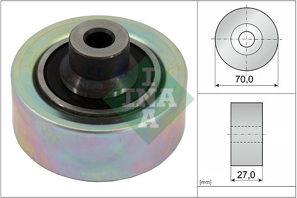 WILMINK GROUP Паразитный / ведущий ролик, поликлиновой ремень WG1253013